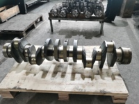 Pièce de moteur de course de billette de camion vilebrequin en acier forgé Caterpillar C15 3370201
