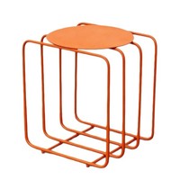 Petite table basse en fer forgé, table d'appoint moderne pour salon, mini table d'appoint, meubles de maison, rangement portable