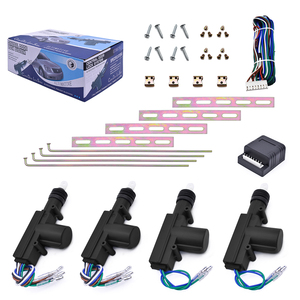 Auto Electronics Black 2 Masters 2 Slaves Cerradura del Sistema Central de bloqueo de la puerta del coche Desbloqueo Universal 12V Cars - Product Image 2