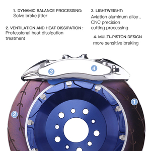 Système de freinage automatique de haute qualité 6 Pistons grand Kit de frein pour sans fin pour <span class=keywords><strong>Volvo</strong></span> V50 V60 V70 V90 XC40 XC60 XC70 XC90 S40 <span class=keywords><strong>S60</strong></span> - Product Image 5