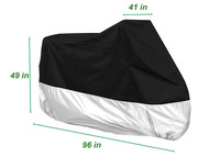 Couverture de moto personnalisée étanche de haute qualité Protection extérieure utilisée