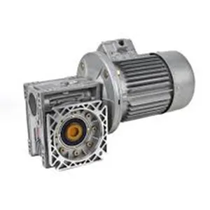 Giảm Tốc Độ Nhôm RV 050 Hộp Số Giảm Tốc Worm Gear Box Với Mặt Bích Đầu Vào 71B5