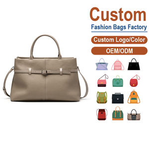 Sacs à main en cuir de luxe de créateurs vintage, sac à bandoulière pour femmes, sangle détachable réglable, antivol, cuir de vache véritable - Product Image 2