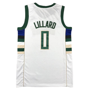 2026 Hommes Giannis Antetokounmpo # <span class=keywords><strong>Maillot</strong></span> de basket-ball <span class=keywords><strong>Damian</strong></span> <span class=keywords><strong>Lillard</strong></span> 100% polyester, séchage rapide, respirant, été, cousu, sport - Product Image 2