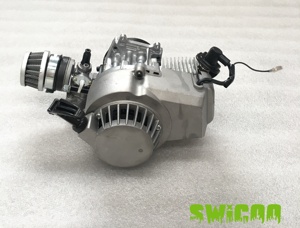 パフォーマンスレーシング<span class=keywords><strong>49cc</strong></span>エンジンアセンブリモーターポケットクワッドダートバイクATV2ストロークエンジン - Product Image 2