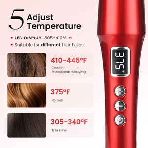 Fer à lisser professionnel à affichage numérique, outils de <span class=keywords><strong>coiffure</strong></span> de qualité supérieure, fer à lisser professionnel avec logo personnalisé - Product Image 3