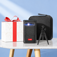 Mini projecteur portable, connexion WiFi, contrôle tactile, vidéo multimédia sans fil, projecteur intelligent Android, fourni par l'usine