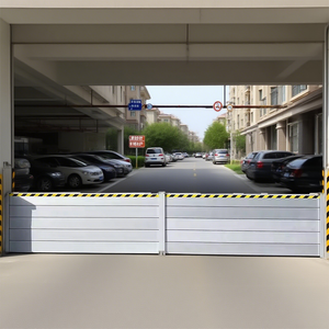 La barrera de inundación de aluminio portátil es un sistema de seguridad de barrera de inundación utilizado para la protección del hogar - Product Image 4