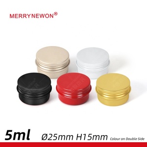 Latas de Aluminio de 60 ml (2 oz) con Tapa de Rosca y Acabado Mate, Personalizables con Logotipo Privado, Frascos Metálicos Vacíos para Cosméticos, Alimentos y Velas - Product Image 3