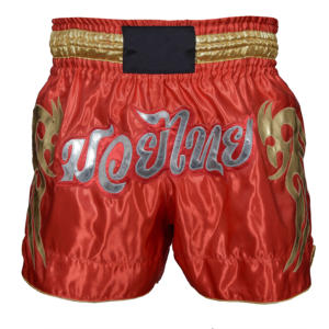 Shorts de Muay Thai pour hommes de haute qualité avec logo personnalisé fonction extensible vente en gros de shorts de boxe nouveau design - Product Image 3