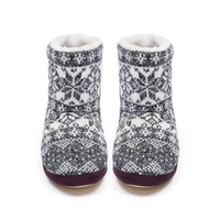 Bottes d'intérieur douces et chaudes pour l'hiver Bottes d'intérieur en peluche antidérapantes Bottes d'intérieur pour le sol Bottes de maison