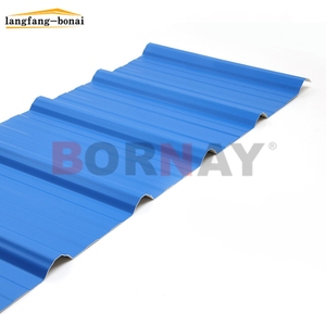 Produits en <span class=keywords><strong>fibre</strong></span> de verre Langfang Bonai Tôle d'acier pour toiture ondulée galvanisée enduite de couleur PPGI plastique PE PVC prépeint - Product Image 6