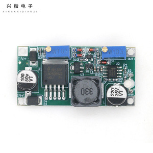 LM2596HV โมดูลไดร์เวอร์ไฟฟ้ากระแสตรง 12V ตัวแปลงบั๊กแบบปรับได้สำหรับไฟ LED ชาร์จแบตเตอรี่บอร์ด PCB - Product Image 3