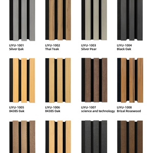 Panneaux acoustiques en MDF de taille personnalisée Panneaux de <span class=keywords><strong>plafond</strong></span> murs <span class=keywords><strong>Panneau</strong></span> insonorisé modulaire <span class=keywords><strong>Panneau</strong></span> insonorisant - Product Image 4