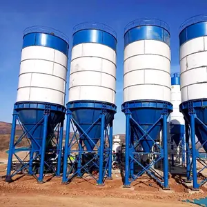 Preço de fábrica parafusos de 100 a 1000 toneladas silo de cimento usado para venda na Malásia para venda silo de cimento usado