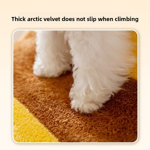 Rampe d'escalier pour animaux <span class=keywords><strong>de</strong></span> compagnie, antidérapante, amovible, lavable, à thème abeille mignonne, non pliable, pour chiens âgés et chatons, rampes d'intérieur - Product Image 4