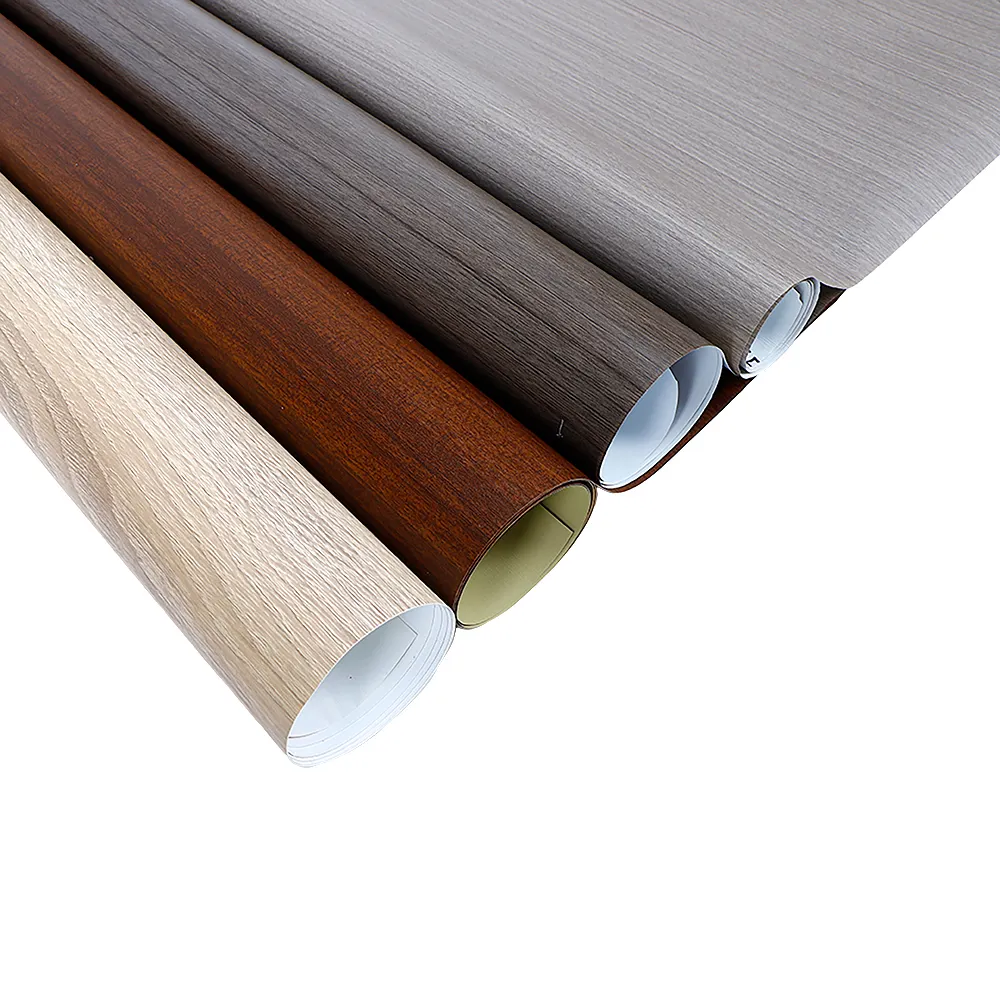 Wood Grain Decorative PVC Films Stylish Decorative Films for Enhanced Aesthetics