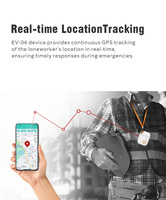 Telco Providers Corporate Eview EV04 Sistemas de Seguridad Innovadores Servicio para Trabajadores Solitarios Alarma Móvil Botón de Emergencia SOS