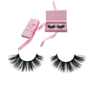 20mm 3D Synthetic Hair Cat Eye Spiky <b>Strip</b> False Eyelashes Natural Look Handmade <b>Plastic</b> Cotton Band Lashes - Product Image 4