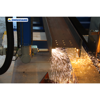 Machine de découpe et de perçage automatique de poutres métalliques en tôle par laser CNC pour le métal