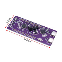 Carte de développement STM32F103C8T6 avec émulateur programmeur ST-LINK V2 et port série TTL
