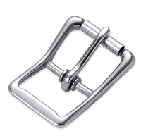Boucle à goupille en acier inoxydable, réglable, pour sangle, quincaillerie de sellerie pour équipement équestre et sangles de bagages