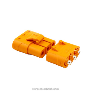 Amass High Current-Conector macho y hembra de <span class=keywords><strong>3</strong></span> pines, conector de cable de alta corriente, bloques de terminales originales nuevos - Product Image 2