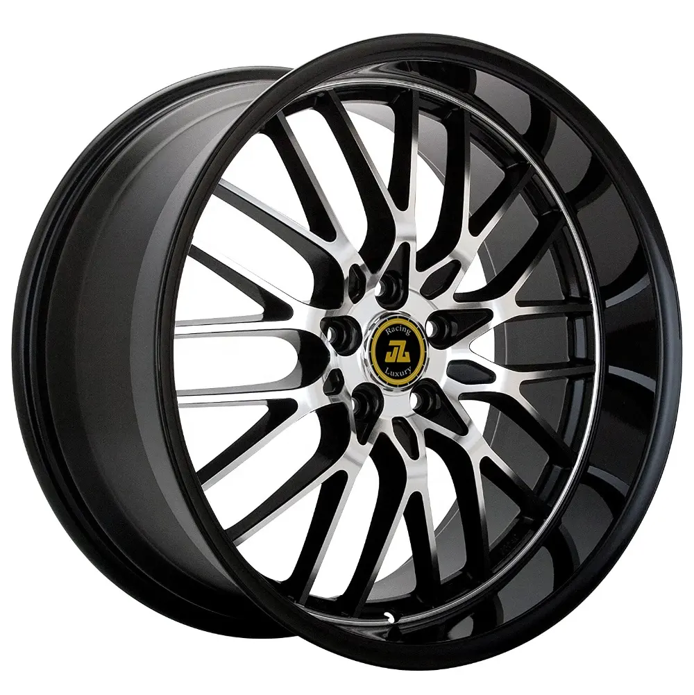 17x7 5/6 lubang cast/forged 4x4 off road roda hitam untuk Ranger F150 jeep wrangler