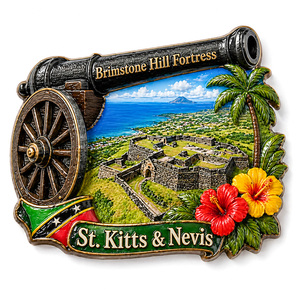 Nouveauté : aimant de réfrigérateur créatif en résine 3D, El Yunque, Porto Rico, Coqui, souvenir d'attraction touristique des Caraïbes - Product Image 6