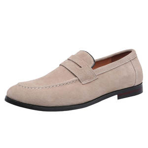 Zapatos de Vestir para Hombre, Tallas 37-48, Garantía Premium, Cuero, Moda, Venta al Por Mayor, Haza Pairs, Mocasines Impermeables Antideslizantes - Product Image 2