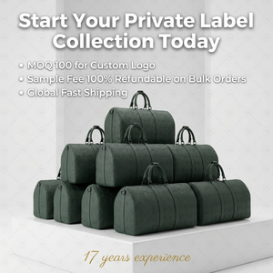 Bolsa de Viaje de Fin de Semana de Cuero PU con Logotipo Personalizado YIKU, Bolsa de Viaje de Gran Capacidad con Funda para Trolley OEM ODM - Product Image 6