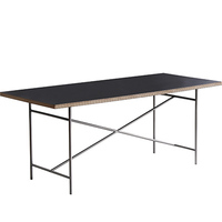 Bureau moderne en acier inoxydable, bureau haut de gamme créatif, design minimaliste, table de négociation, table à manger décontractée