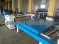 Machine de laminage automatique de panneaux MDF de 1850 mm avec film PVC, avec roulement et moteur