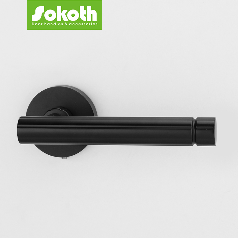 Fancy Lined OEM Smart Locks Interior Zinc Alloy Door Handle with Latch and Lock · image 5