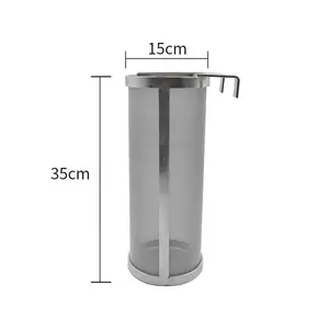 Hop Spider 300 Mikron Mesh Stainless Steel Hop Filter Saringan untuk Rumah Anggur Bir Teh Pembuatan Bir Ketel