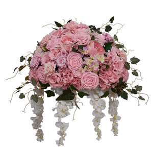 Nuovo Stile di Ornamenti per Scaffali ad Arco Elettroplaccati, Decorazioni per Location di Matrimoni, Palline Floreali Decorative Sospese per Prato - Product Image 5