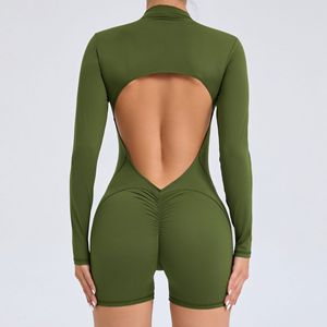 Mono Deportivo para Mujer 2025, Efecto Levanta Glúteos, Secado Rápido, Diseño sin Costuras con Espalda Descubierta, Body de Yoga, Body de Fitness, Gran Venta - Product Image 5