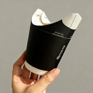 Échantillon Gratuit – <span class=keywords><strong>Gobelet</strong></span> Papillon <span class=keywords><strong>Pliable</strong></span> <span class=keywords><strong>Personnalisé</strong></span> avec Logo, en Papier Kraft, à Paroi Simple, pour Boissons Chaudes, Sans Couvercle, Facile à Boire - Product Image 5
