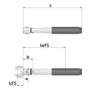 GEDORE - 7603580 Clé dynamométrique métrique Torcofix FS-Clé dynamométrique mécanique EAN 4002805415122 - Product Image 4