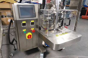 Plateforme de pesage et de levage automatique à haute efficacité pour le remplissage de sacs et de pochettes de produits chimiques et alimentaires en plastique, vente chaude - Product Image 5