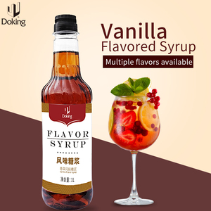 Doking <span class=keywords><strong>Sirop</strong></span> aromatisé <span class=keywords><strong>Sirop</strong></span> de <span class=keywords><strong>vanille</strong></span> pour boire du café Eau pétillante - Product Image 2