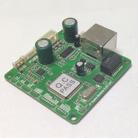 Tarjeta de Audio para Transmisión en Red con Amplificador de Potencia, Salida de Audio Unidireccional, Módulo de Transmisión para Altavoz de Columna