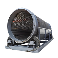 Criba Vibratoria Rotatoria Kvit con Motor para la Clasificación de Partículas de Mineral, 380V/220V/110V, Industrias de la Construcción