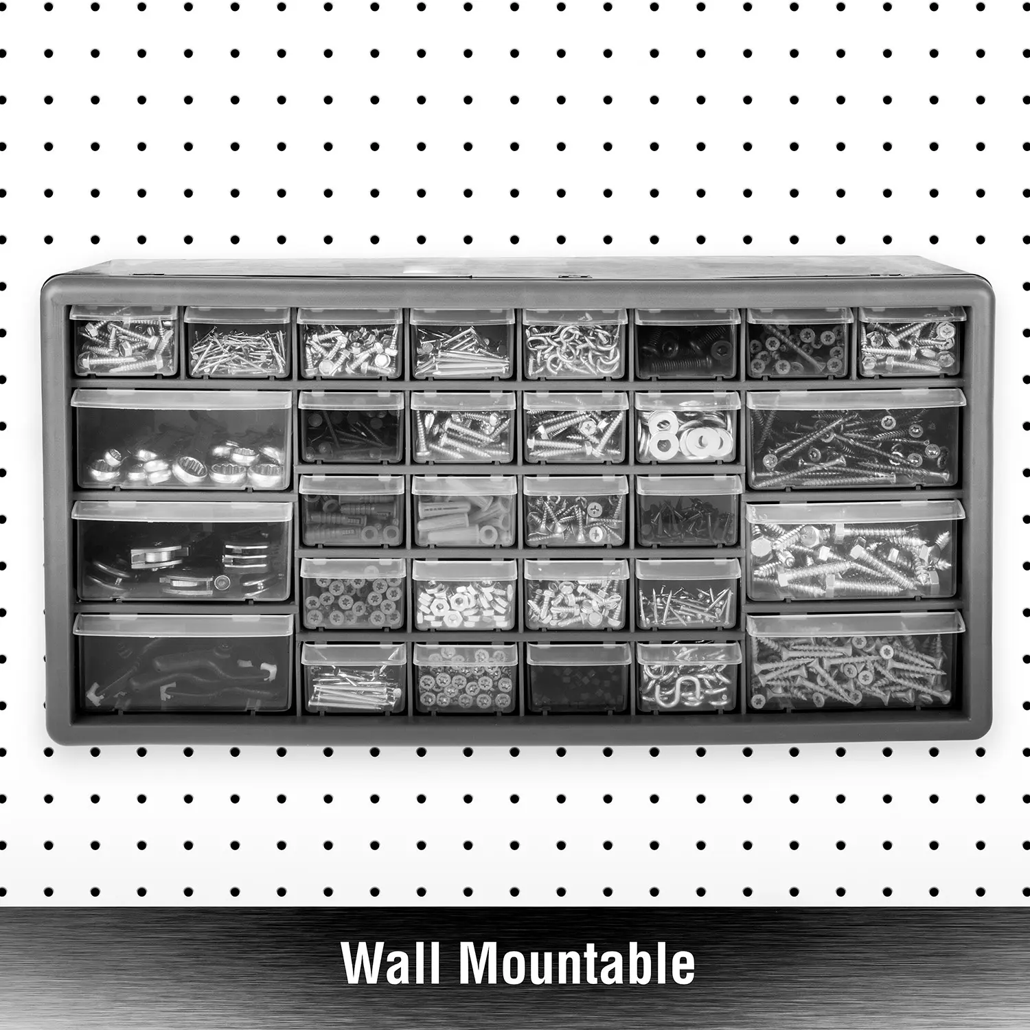 29530 Utility Plastic 30 Multi Plastic Drawer Storage Cabinet Organiser For Home Garage DIY Craft Plastic Drawer Organizer