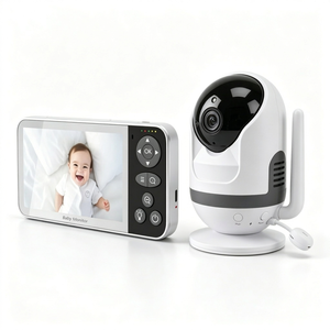KT517L 2.4GHz กล้องวงจรปิดสำหรับเด็กแบบไม่ใช้ WiFi หน้าจอ IPS 5 นิ้ว ความละเอียด 1280x720P แบตเตอรี่ 5000mAh ระยะสัญญาณ 1000 ฟุต - Product Image 1