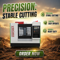 Máquina CNC VMC855 Personalizada, Certificada por CE, de Alta Precisión, Estable, Automatizada, Multifuncional, Fácil de Usar, de Alta Productividad, Piezas de Marca VMC