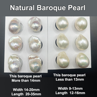 Perles d'eau douce baroques irrégulières de 20 mm, blanches, en forme de goutte, en forme de boule de feu, perles naturelles pour la fabrication de bijoux, vente en gros