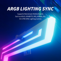 Support vertical pour carte graphique Gamer-X avec affichage de température et éclairage ARGB – Vente en gros usine