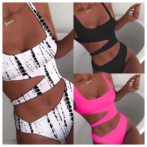 Costume da Bagno Personalizzato per Donne Mature, Bikini Intero Monocolore all'Ingrosso - Product Image 4