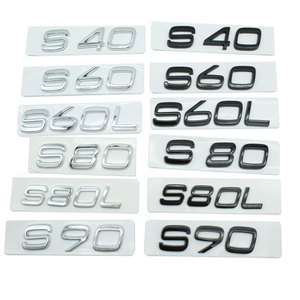 Autocollant d'emblème de modification arrière pour <span class=keywords><strong>Volvo</strong></span> Asia Pacific AWD T34568 B3456 V8 40 50 90 60 XC30 40 60 90 S4060L80L90 Displacement - Product Image 5